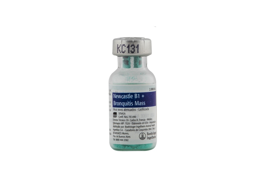 NEWCASTLE LA SOTA + BRONQUITIS MASS * 2,000 DS